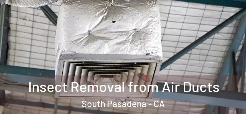  Insect Removal from Air Ducts South Pasadena - CA